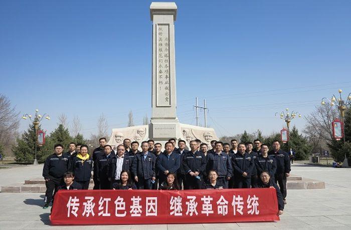 汲取紅色力量，傳承紅色精神（攝影：莫麗代）